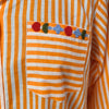 Orange Flower Heart Shirt