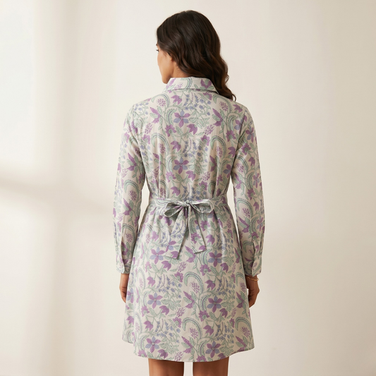 Cairo Dress- Floral Vine