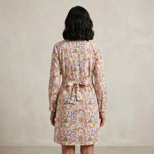 Cairo Dress- Floral Vine
