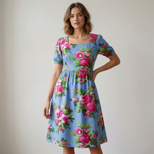 Liora Dress- Rose Garden