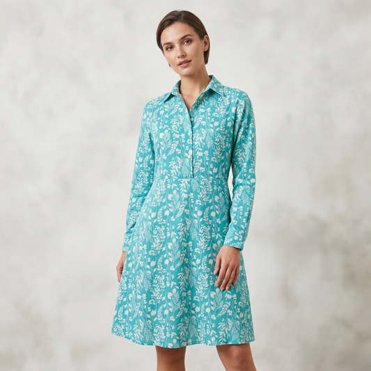 Cairo Dress- Meadow Mist
