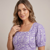 Liora Dress- Misty Bloom