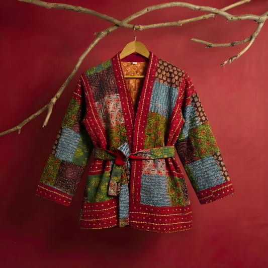 Kantha Patch Jacket