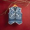 Indigo Print Vest