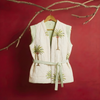 Stripe Tie Vest