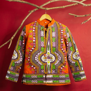 AfroTribe Reversible Cotton Jacket