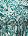 Solene Dress- Azure Vine