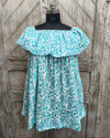 Solene Dress- Azure Vine