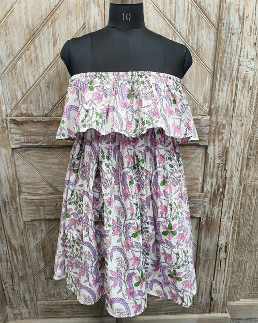 Solene Dress- Floral Vine