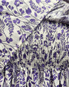 Solene Dress- Azure Vine