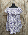 Solene Dress- Azure Vine