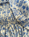 Solene Dress- Azure Vine