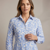 Cairo Dress- Azure Vine