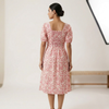 Liora Dress- Azure Vine