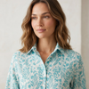 Cairo Dress- Azure Vine
