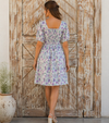 Liora Dress- Floral Vine
