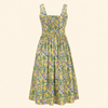 Maribel Dress- Kalamkari Yellow
