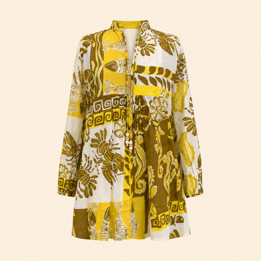 Lumi Dress- Yellow