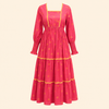 Red Dot Bloom Dress