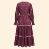 Brown Dot Bloom Dress