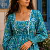 Wavy Dress- Kalamkari Rama