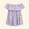Solene Dress- Azure Vine