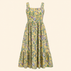 Maribel Dress- Kalamkari Yellow
