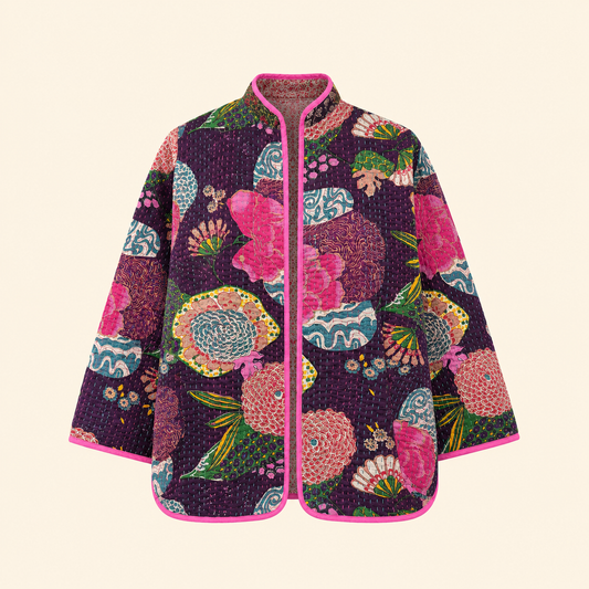 Kantha Bloom Jacket