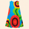 Blue Circle Sundress