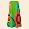 Green Circle Sundress
