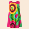 Pink Circle Sundress