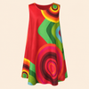Red Circle Sundress