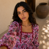 Wavy Dress- Meadow Pink