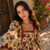 Wavy Dress- Meadow Yellow