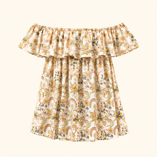 Solene Dress- Floral Vine