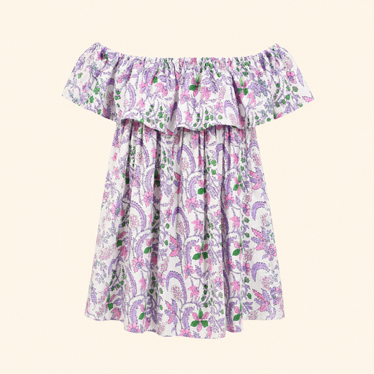 Solene Dress- Floral Vine