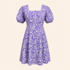 Liora Dress- Misty Bloom