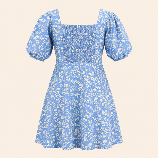 Liora Dress- Misty Bloom