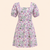 Liora Dress- Floral Vine