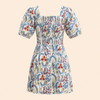 Liora Dress- Floral Vine