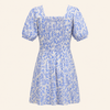 Liora Dress- Azure Vine
