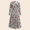 Wavy Dress- Meadow Blue