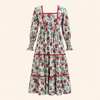 Wavy Dress- Meadow Blue