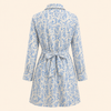 Cairo Dress- Azure Vine