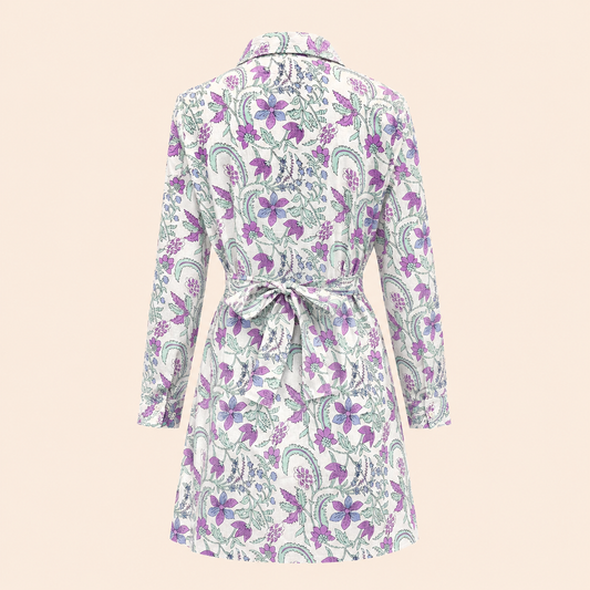 Cairo Dress- Floral Vine