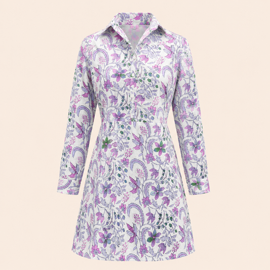 Cairo Dress- Floral Vine
