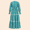 Wavy Dress- Kalamkari Rama