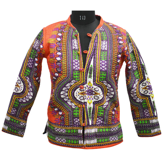 AfroTribe Reversible Cotton Jacket