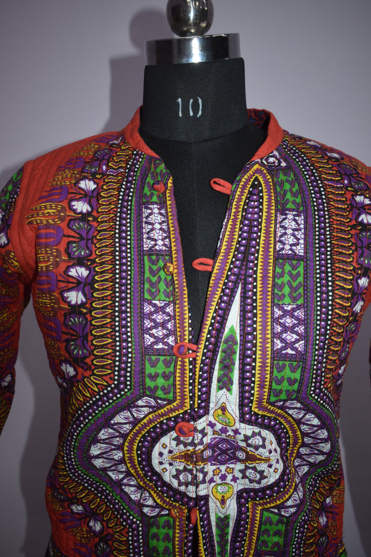 AfroTribe Reversible Cotton Jacket