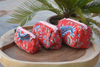 Red Paisley Multi-Purpose Toiletry Organizer Set of 3